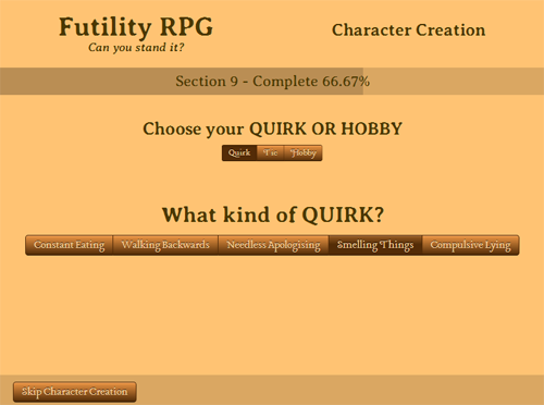 Futility RPG. Hilarious to plan & create. Not so fun to play.